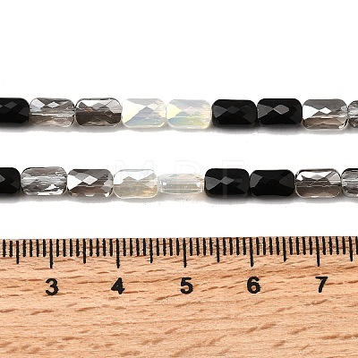 Electroplate Glass Beads Strands X-EGLA-D300-05-02-1