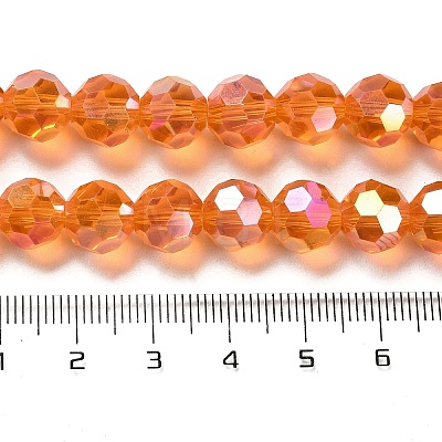 Transparent Glass Beads EGLA-A035-T10mm-B05-1