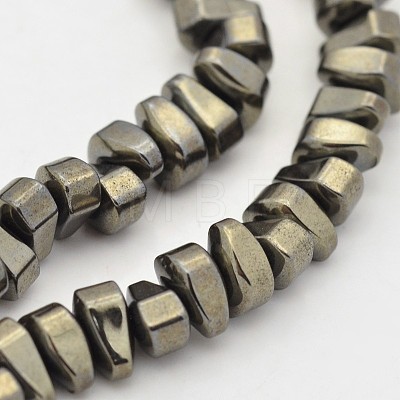 Nuggets Non-magnetic Synthetic Hematite Beads Strands G-D617-08-1