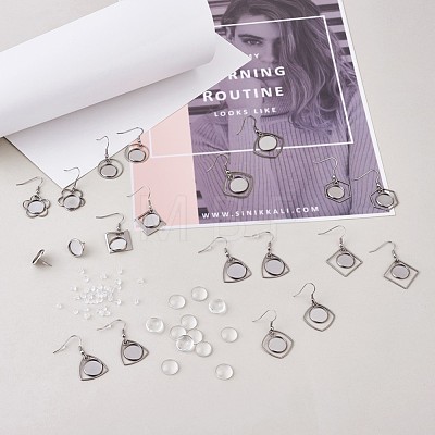 DIY Dangle Earring Jewelry Kits DIY-TA0001-87-1