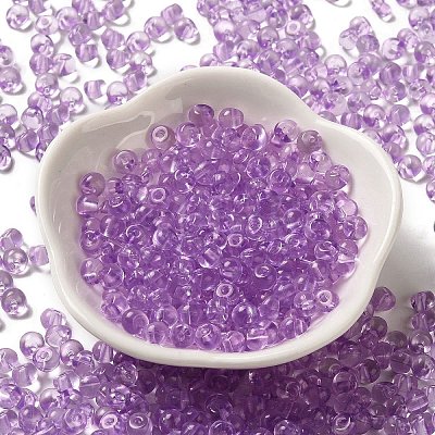 Transparent Acrylic Beads X-MACR-K359-02J-1