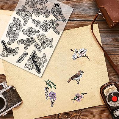 Custom PVC Plastic Clear Stamps DIY-WH0439-0340-1