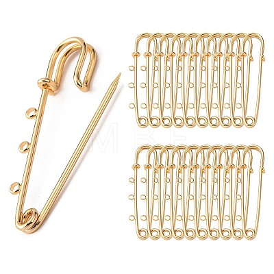 Iron Brooch Findings X-KK-S345-025-1-1