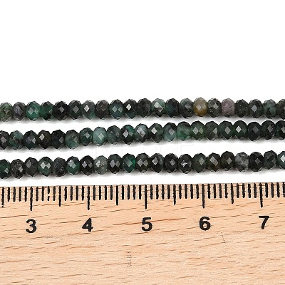 Natural Emerald Beads Strands G-B175-A20-2x3mm-1