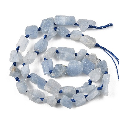 Raw Rough Natural Aquamarine Beads Strands G-D101-A05-01-1