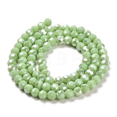 Opaque Glass Beads Stands EGLA-A035-P6mm-B20-1