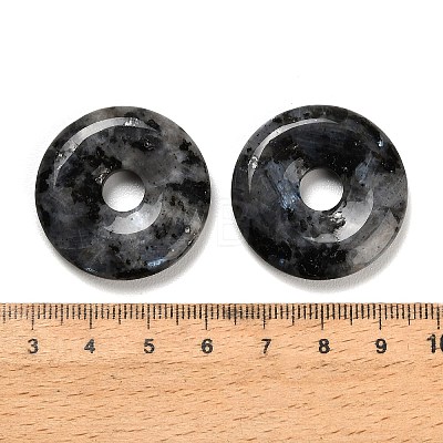 Natural Larvikite Pendants G-F831-A15-1