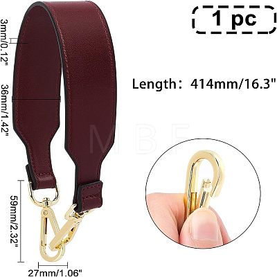 PU Leather Bag Handles FIND-WH0090-12A-1