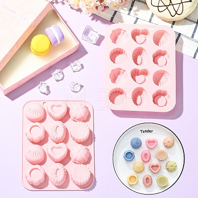 Heart Flower Chocolate Silicone Molds ST-CJ0043-062-1