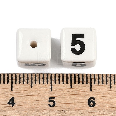 Handmade Porcelain Beads X1-PORC-R003-07-05-1