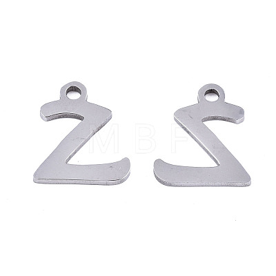 201 Stainless Steel Charms X-STAS-T044-217P-Z-1
