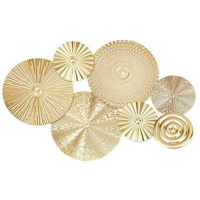 Iron Wall Decoration AJEW-WH0596-990-1