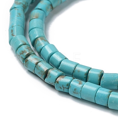 Natural Howlite Beads Strands G-E604-A02-C-1