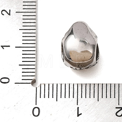 316 Surgical Stainless Steel European Beads SA-CBA7555-13AS-01-1