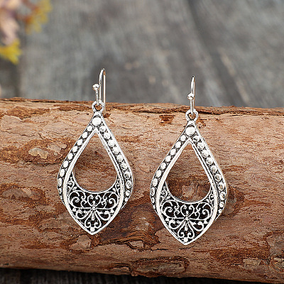 Bohemian Style Zinc Alloy Dangle Earrings FS-WGACE92-01-1