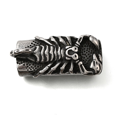 304 Stainless Steel Slide Charms STAS-F356-15AS-03-1
