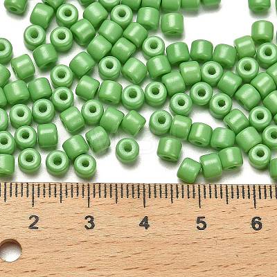 Baking Paint Pearlized Glass Seed Beads SEED-C001-04A-16-1