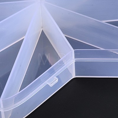10 Grids Transparent Plastic Box X-CON-B009-06-1