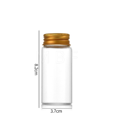Clear Glass Bottles Bead Containers CON-WH0085-76E-02-1