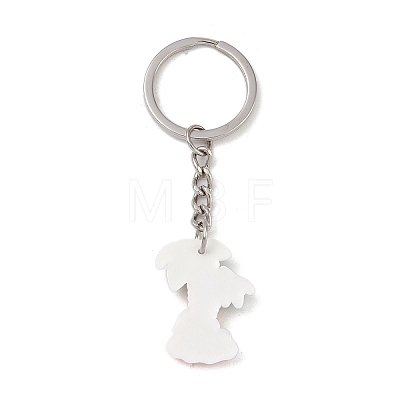 Cartoon PVC Pendant Keychain KEYC-U001-01A-1