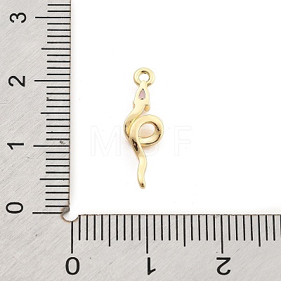 Brass Micro Pave Cubic Zirconia Pendants KK-M321-01E-G04-1