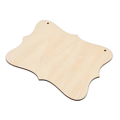 Unfinished Wood Pendants WD-CBACC5B-04B-1
