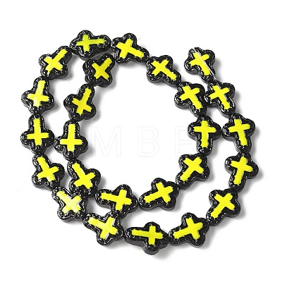 Baking Paint Glass Enamel Beads BLOW-D300-06S-1