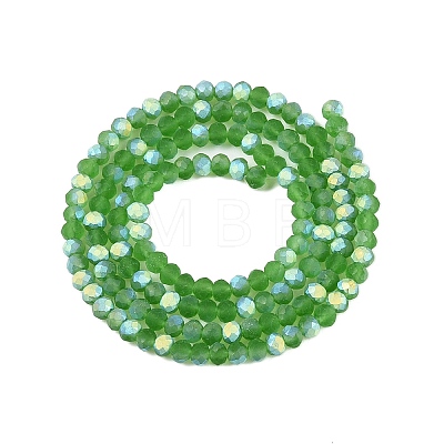 Transparent Glass Beads Strands EGLA-A044-T2mm-MB11-1