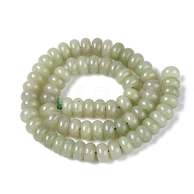 Natural White Jade Beads Strands G-Q613-01F-13-1