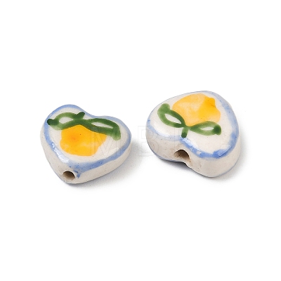 Handmade Porcelain Beads PORC-D011-01H-1