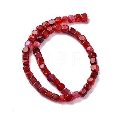 Natural Dragon Veins Agate Beads Strands G-G177-E14-01-1