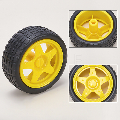 PVC Wheel Robot Toy Accessories FIND-GA0001-18-1