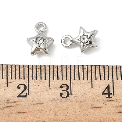 Alloy Rhinestone Pendants FIND-L025-05P-1