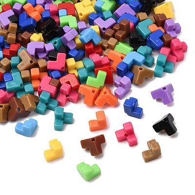 Opaque Acrylic Beads SACR-T362-01C-1