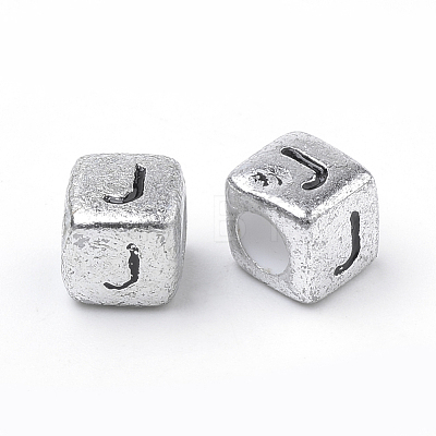 Plated Acrylic Beads PB43C9308-J-1