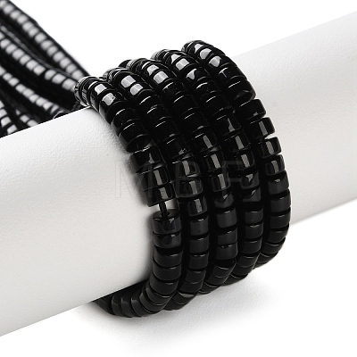 Natural Obsidian Beads Strands X-G-H230-61-1