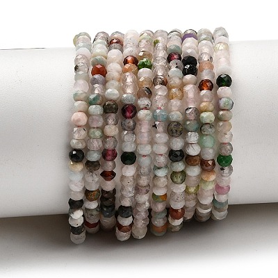 Natural Mixed Gemstone Beads Strands G-K373-B02-02-1