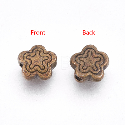 Tibetan Style Alloy Beads MLF10690Y-NF-1