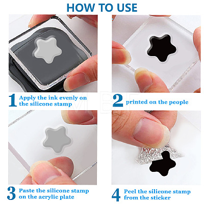 Custom PVC Plastic Clear Stamps DIY-WH0618-0026-1