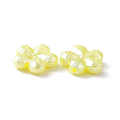 Opaque Acrylic Beads OACR-G014-09-1