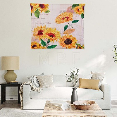 Vibrant Aesthetic Sunflower Wall Tapestry JX150B-1
