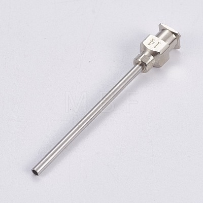 Stainless Steel Fluid Precision Blunt Needle Dispense Tips TOOL-WH0117-15F-1