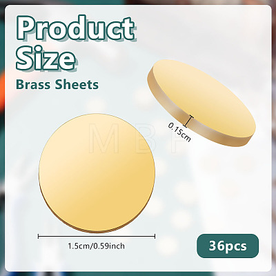 Brass Sheets DIY-WH0622-645A-1