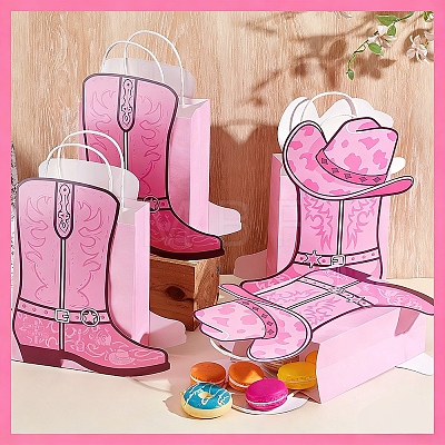 12Pcs Rectangle Paper Storage Tote Bags ABAG-WH0085-009B-1