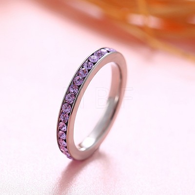Colorful Birthstone Finger Rings GC8883-25-1