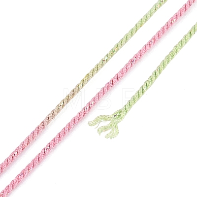 27M Segment Dyed Round Polyester Twisted Cords OCOR-N009-02A-15-1