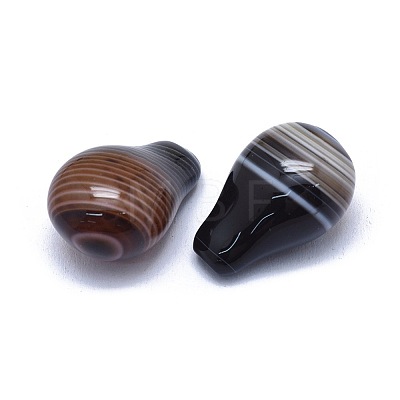 Natural Banded Agate/Striped Agate Beads X-G-L514-002-1
