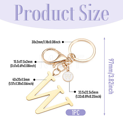 Stainless Steel Keychains KEYC-TAC0035-004W-G-1