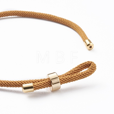 Braided Nylon Cord Bracelet Making MAK-A017-D01-11G-1