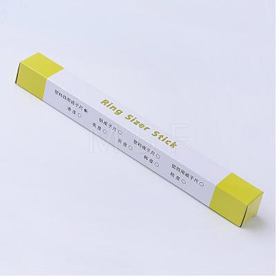 4 Types Measuring Size Plastic Ring Size Sticks TOOL-R106-05-1